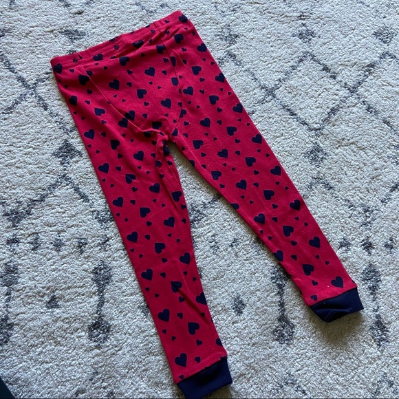 Leveret Red and Navy Toddler Pajamas - Picture 3 of 7